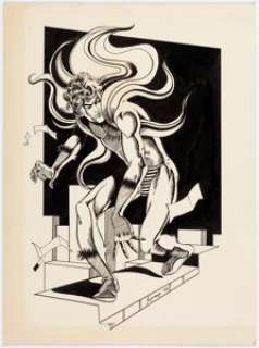 Dennis Fujitake Steve Ditko’s the Creeper Original Art (1977).... | Heritage
