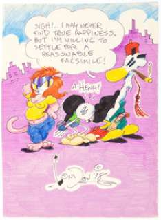 Bobby London, Brian Basset, John Q. Public, and Others - Sketches Original Art Group of 22 (1920‘s-1990‘s).... (Total: 22 Original Art)