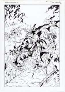 Lee Sullivan Wolverine Unleashed #31 Cover Original Art (Panini UK, 1999)....