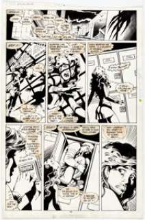 Alan Davis and Paul Neary Excalibur #7 Page 13 Original Art (Marvel, 1989).... | Heritage