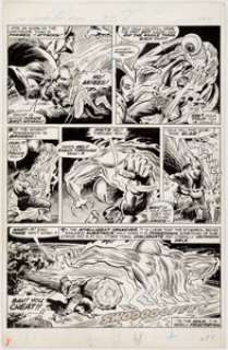 Keith Pollard and Jim Mooney Rampaging Hulk #7 Story Page 4 Original Art (Marvel, 1978).... | Heritage