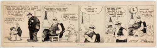 Billy DeBeck Barney Google Daily Comic Strip Original Art (King Features Syndicate, 1927).... | Heritage