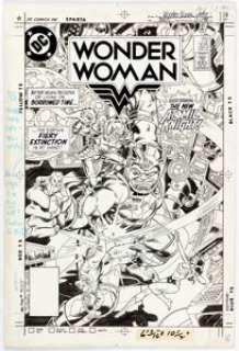 Paris Cullins and Murphy Anderson Wonder Woman #325 Cover Original Art (DC, 1985).... | Heritage