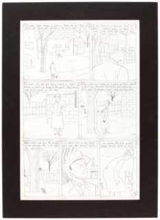 Seth Palooka-Ville Preliminary Story Pages 5 and 14 Original Art (Drawn & Quarterly, 1991-95).... (Total: 2 Original Art) | Heritage