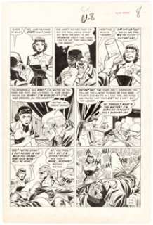 Johnny Craig Crime SuspenStories #9 Story Page 8 Original Art (EC, 1952).... | Heritage