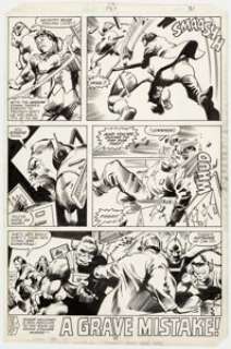 Gene Colan and Klaus Janson Daredevil #157 Story Page 17 Original Art (Marvel, 1979). Matt Murdock and Foggy Nelson - | Heritage