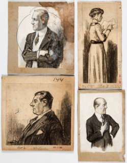 William E. Hill Among Us Mortals-related Original Drawings Group of 26 (New York Tribune and Other Pap... (Total: 26 Original Art) | Heritage
