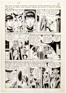 Steve Ditko and Wally Wood Dynamo #4 Story Page 3 Original Art (Tower, 1967).... | Heritage