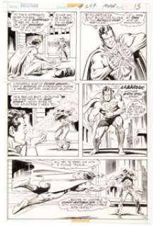 Curt Swan and Murphy Anderson Superman #249 Story Page 12 Original Art (DC, 1972).... | Heritage