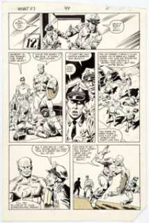 Sal Buscema and Dave Simons What If #44 Story Page 11 (DC, 1984).... | Heritage