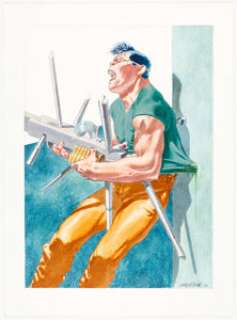 Tanino Liberatore - Ranxerox Illustrations Original Art Group of 2 (2004/2009).... (Total: 2 Original Art) | Heritage