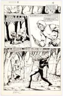 Jim Starlin and Kim De Mulder Dreadstar #8 Story Page 14 Original Art (Marvel, 1984)....