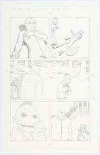 Frank Quitely New X-Men #136 Story Page 13 Original Art (Marvel, 2003)....