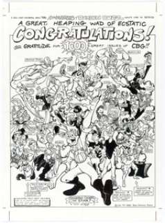 Brian Douglas Ahern: Bumpkin Buzz Special Pin-up Original art (DynaPubs, 1993)....