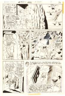 Curt Swan and Murphy Anderson Action Comics #411 Page 15 Original Art (DC, 1972). On this page from "The Day - | Heritage