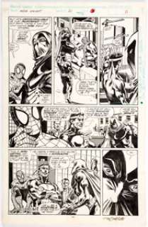Sal Velluto and Tom Palmer Moon Knight #21 Story Page 11 Original Art (Marvel, 1990). Moon Knight, The Punisher, - | Heritage