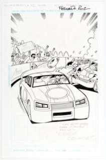 Fernando Ruiz and Bob Smith Archie & Friends #112 Cover Original Art (Archie, 2007). Betty tries her hand at -