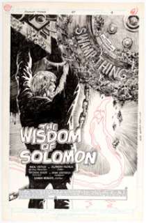 Rick Veitch and Alfredo Alcala Swamp Thing #67 Splash Page 4 Original Art (DC, 1987).... | Heritage