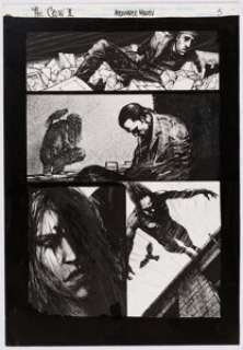 Alexander Maleev The Crow: Dead Time #3 Story Page 3 Original Art (Kitchen Sink, 1996).... | Heritage