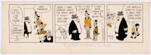 Jerry Dumas Sam’s Strip Daily Comic Strip Original Art dated 5-4-62 (King Features Syndicate, 1962).  A - | Heritage