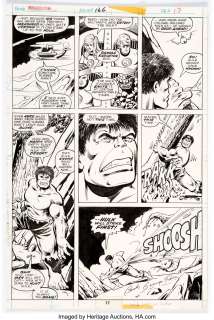 George Perez And Vince Colletta | Fantastic Four #166 Story Page 17 Original Art (Marvel, 1976). | Heritage