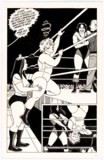 Jaime Hernandez | Whoa, Nellie! #3 Story Page 1 Gina and Xo Original Art (Fantagraphics, 1996).... | Heritage