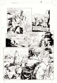 Yvel Guichet And Mark Propst | Aquaman #2 Story Page 6 Original Art (DC, 2003). | Heritage