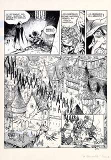 Stalner | La Esmeralda, planche n°6 à l’encre de Chine et… | AZ auction