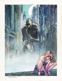 Manara Milo - "King Kong Jazz", anni ´80 | Urania Casa d’Aste