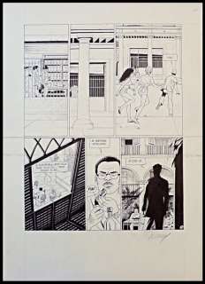 Renaud | Planche originale (p.30)  - Jessica Blandy T.14  - Cuba!  - (1998) | Catawiki