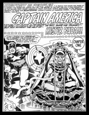 Jack Kirby - JACK KIRBY 1976 BICENTENNIAL BATTLES #1 P.1 SPLASH