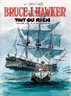 Vance | Bruce Hawker, illustration couleurs Ã  l’encre de … | Banque Dessinée