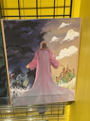 Bernie Wrightson Heaven And Hell Original Painting And Signed | eBay US (Buy It Now)
