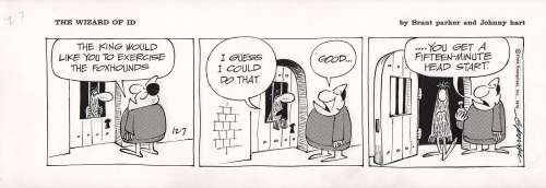 Wizard of Id (1979) by Brant Parker & Johnny Hart