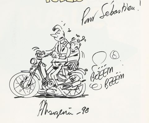 Margerin | Lot 101 - Manu 3 en édition originale de 1994 agrémenté… | AZ auction