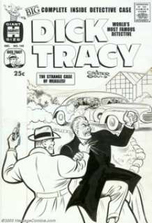 Unknown Artist - Original Cover Art for Dick Tracy #143 (Harvey, 1950s). Tracy puts the hurt on - | Heritage