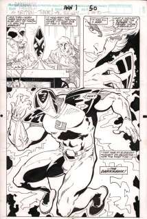 Al Bigley, George Wildman - Darkhawk Annual #1 P.50 - Great Example From Title - 1992