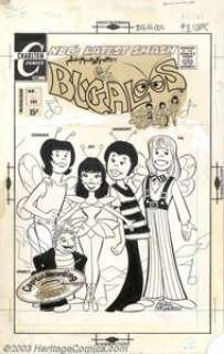 Frank Roberge - Original Cover Art for The Bugaloos #1 (Charlton, 1971). Sid and Marty Kroftt’s, - | Heritage