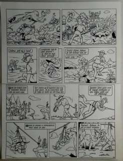 Vandersteen, Willy | Originele pagina (p.37)  - Suske en Wiske  - De wervelende waterzak  - (1988) | Catawiki