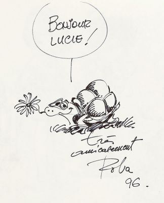 Roba | Lot 073 - Boule et Bill 5 (ré 80) agrémenté d’une… | AZ auction