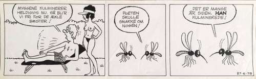 Jørgen Mogensen | Poeten og Lillemor: Myggesnak | ComicArt.dk