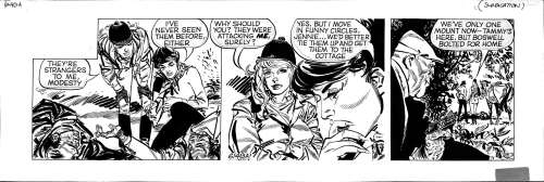 Neville Colvin | Modesty Blaise strip 6149A (1985) | ComicArt.dk