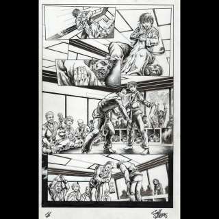 THIN BLUE LINE #GN pg 2 by Joseph Arnold (inks: Jeff Slemons, w: Mike Baron)