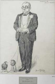 108: Sir Bernard Partridge 1935 Punch Magazine Caricatu | Hess Fine Auctions