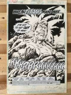 Original Art Title Page By Lou Manna And Bob Downs | DC Comics  - Young All-Stars #30  - Page 1  - Title Splash  - Signed  - (1989) | Catawiki