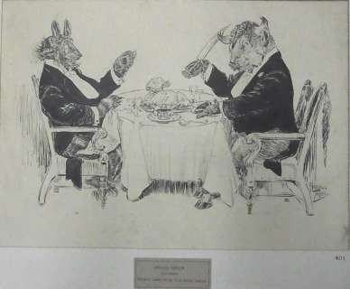 118: Horace Weston Taylor Success Street Lamb & Buffalo | Hess Fine Auctions