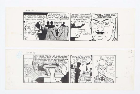 Lot 970 - GOULD, CHESTER (1900-1985). DICK TRACY | Zwiggelaar Auctions