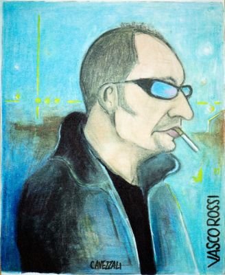 CAVEZZALI MASSIMO (1950 - 2023) - VASCO ROSSI | Capitolium Art