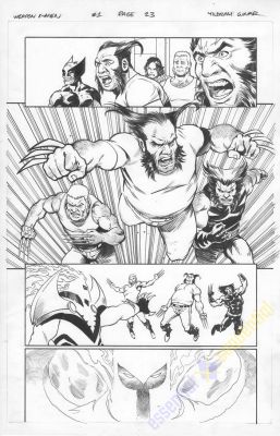 Yildiray Cinar | Weapon X-Men #1 Page 23 | Essential Sequential