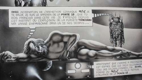 Macedo, Sergio | Planche originale  - Porte 15  - Fume c’est du Macedo  - (1976) | Catawiki